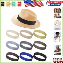 Classic 9 Pcs Hat Bands - Stylish Elastic Bands for Panama and Cowboy Hats - $350.61 MXN