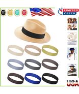 Classic 9 Pcs Hat Bands - Stylish Elastic Bands for Panama and Cowboy Hats - $26.56 CAD