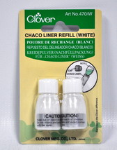 Clover Chaco Liner Chalk Refill White - £4.75 GBP