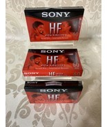 Sony HF High Fidelity 60 min Normal Bias Blank Audio Cassette Tapes Lot ... - $181.20 MXN