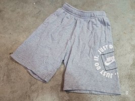 Nike Just Do It Gray Cotton Beach Summer Sports Short Youth Boy Size L 1... - $14.03