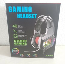 Universal RGB Light Gaming Headset PC Ps4 Xbox One Noise Canceling Mic X... - £19.77 GBP