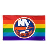 New York Islanders 90cmx150cm/3x5FT Single-Sided Deluxe Team Pride Flag - $380.13 MXN