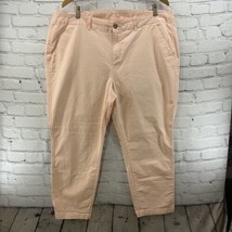Old Navy Pants Womens Sz 18 Boyfriend Straight Peach Pink  - $19.79