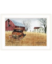 Granddads Old Truck 6 White Framed Print Wall Art - $112.49