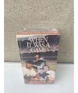 When It Was A Game 1 and 2 (VHS, 2000) HBO Vintage Baseball Home Video s... - $51.39 MXN