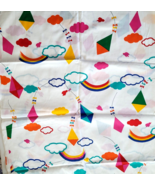 Kites and Sky Fun Zone Fabrics Hoffman of California 29&quot; x 42&quot; Cotton Re... - £2.79 GBP