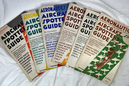 Vintage Aeronautics Aircraft Spotters Guide, 1942-1943, 6 Issues - £36.63 GBP