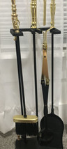 Minuteman Polished Brass Plated &amp; Black Oxford Tool Set - £100.96 GBP