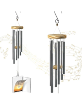 Memorial Wind Chime 30&quot; Sympathy Bereavment Gift Backyard Garden Porch Home - £22.80 GBP