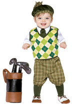 Rasta Imposta Future Golfer Costume, Green, 18-24 Months - £88.48 GBP