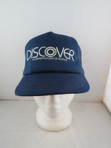 Vintage Screened Trucker Hat - Discover Science Magazine - Adult Snapback - £31.17 GBP