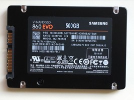 Samsung 860 EVO 500GB MZ-76E500B/AM  2.5&quot; SATA III SSD V-NAND 6Gb/s Inte... - £37.26 GBP