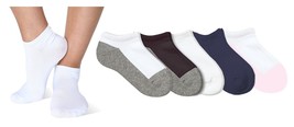 Jefferies Socks Girls Boys Seamless Cushion Sport School Low Cut Ankle Socks 3PK - £7.98 GBP