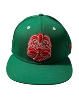 FARMERS MARKET HAWAII OG Green w/RED LOGO SNAPBACK HAT (SUPER RARE) FM X OE - £112.89 GBP