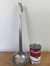 Pro Stainless Steel Professional Commercial Kitchen Ladle Dipper 6 oz 177 ml 12&quot; - £21.49 GBP
