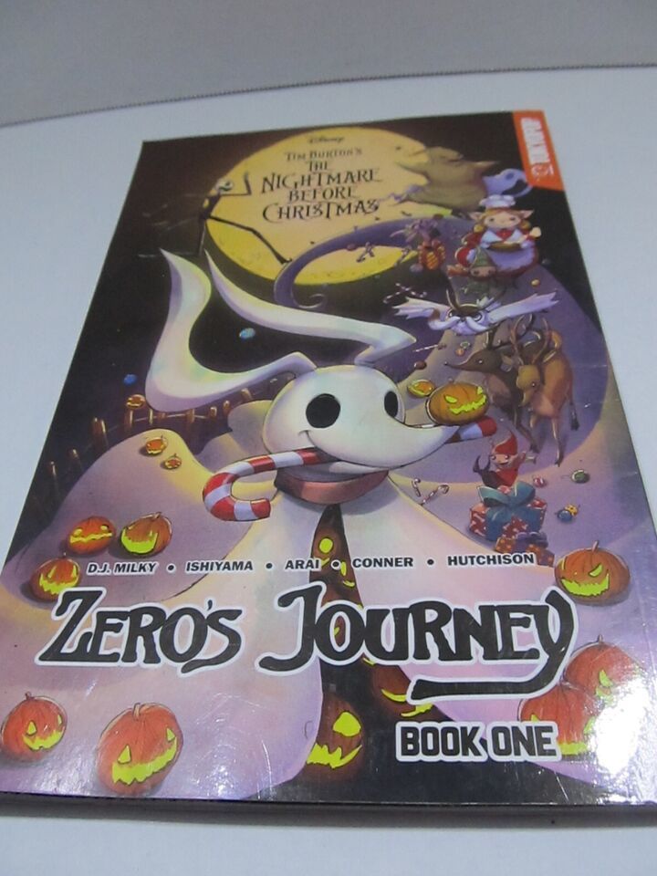 Zero's Journey Book One Nightmare Before Christmas Tokyopop Rare FYE Cover Art - $14.00