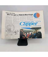 Pan Am Clipper Vtg Paper/mag Vol 6 Hello Sun King We Got A Pan Marriage - $21.60 CAD