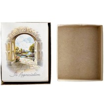 Appreciation Cards Lithograph 1970s Vintage 46 Pcs Sympathy Wallace Unus... - $49.99