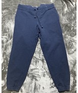 The Black Dog Sweatpants Adult Large Blue Solid Jogger Side And Rear Poc... - $353.58 MXN