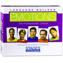 Materials Language Builder Emotion Picture Cards Expressions, Conversation, And  - £43.95 GBP