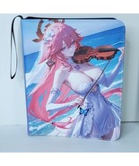 Fu Xuan Raiden Shogun Violin Card Binder 3-Ring Anime & Waifu Large Folder - $59.39