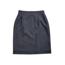 Jones New York Classy Career Skirt ~ Sz 8 ~ Brown ~ Knee Length ~ Zips i... - $22.49