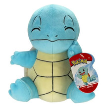 Pokemon 8&quot; Kanto Squirtle Stuffed Plush Toy - £15.72 GBP