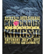 Berto vs Soto Karass shirt size XL July 27 2013 Knockout Kings II boxing - $16,899.38 MXN