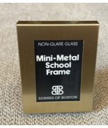 VTG Burnes of Boston Non-Glare 1-1/4”x 2&quot; Stainless Steel Metal Picture ... - $10.95 CAD