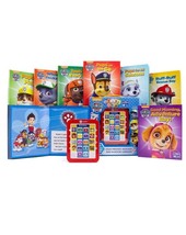 Nickelodeon Paw Patrol Electronic Reader &amp; 8 Book Read Aloud Library Set - £14.39 GBP