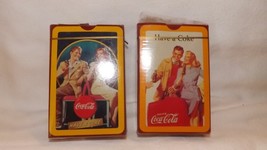 Coca Cola 1990&#39;s Two Packs Bridge Cards Unopened 19-5 - $184.27 MXN