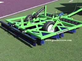 Synthetic Sports Fields Turf Groomer with Finishing Brush  - £4,899.80 GBP