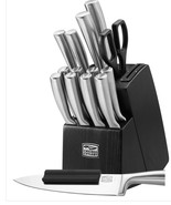 Chicago Cutlery Malden 16 Piece Stainless Steel Kitchen Knife Set W/wood... - $1,233.50 MXN