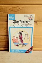 Vintage Glass Painting Pattern Spirit Canyon 1990 Plaid Instructional Ho... - $28.01 CAD