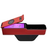 Wireless Charger Car Arm Rest Storage Organizer Seat Gap Filler Phone Le... - $19.99