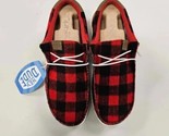 Hey Dude Men&#39;s Wally Buffalo Plaid Red Shoes New No Lid Men&#39;s Size 13 - $56.09