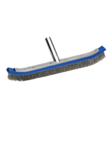 Ocean Blue 110017B 18 in. Curved Algae Brush with Aluminum Back - $31.42