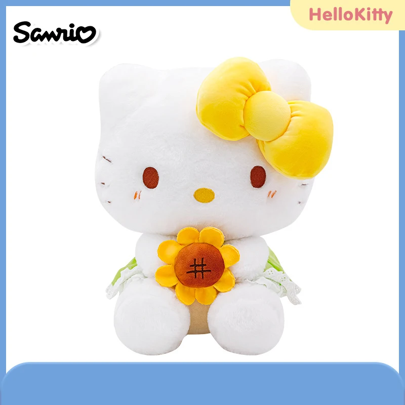 Tujuh Best 20-22cm l 8-9inch Sunflower Anime Sanrio Hello Kitty Kulomi | Perfect - £11.91 GBP