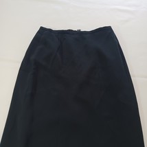 Kasper Women's Size 8 Back Zipper & Slit Black Skirt RN 50610 image 7