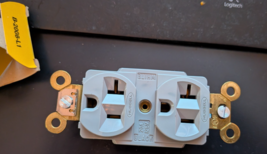 Hubbell 5362-GRY Duplex Receptacle Gray 2 Pole 3 Wire NEW - $18.80