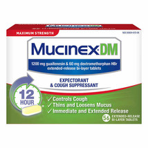 Mucinex DM Maximum Strength, 56 Tablets - £28.52 GBP