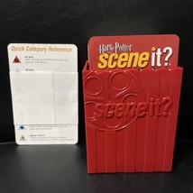 Game Parts Pieces Scene it Harry Potter DVD 2005 Mattel Trivia Card Holder Only - $2.54