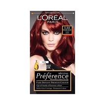 L&#39;Oreal Paris Preference Hair Colourant, Ultra Violet Dark Red 3.66  - $62.00