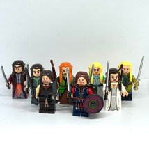 S lord of the rings elves elrond arwen aragorn boromir minifigures toys lego compatible thumb200