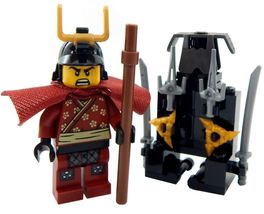 Minifigure Samurai Warrior Lot Castle Knight Sword Shogun Ninja Gifts Toys - £19.91 GBP