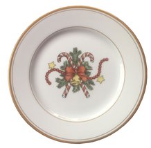 Fitz and Floyd - St. Nicholas - Bread &amp; Bitter Plate - £19.68 GBP