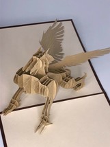 Griffin 3D Pop Up Card Harry Potter Legendary Creature Mythology Power Birthday - £9.70 GBP