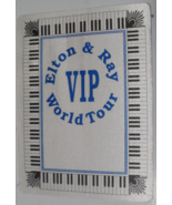 ELTON JOHN &amp; RAY COOPER 1979 WORLD TOUR VIP PASS OTTO STICKER PERCUSSION... - €16,08 EUR