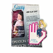 World of Ginny Sasson Doll Vogue OO LA LA Disco Roller Skates Brunette 1981 HD4 - $18.50